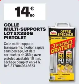 Brico Dépôt Puttex COLLE MULTI-SUPPORTS offre