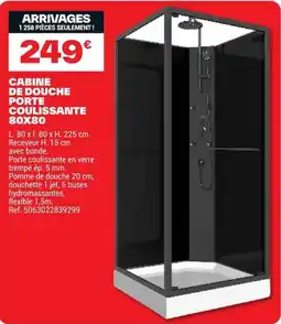 Brico Dépôt CABINE DE DOUCHE offre
