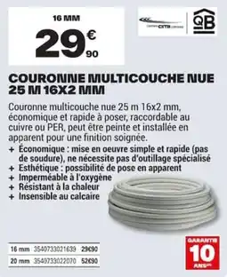 Brico Dépôt QB Couronne multicouche nue offre