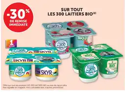 Super U Les 300 laitiers bio offre