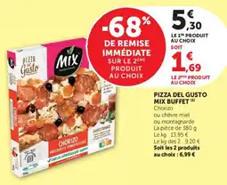 Super U Pizza del Gusto Mix Buffet offre