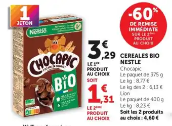 Nestlé Céréales Bio Chocapic