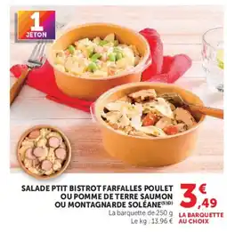 Super U SALADE PTIT BISTROT offre
