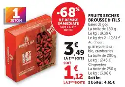 Super U BROUSSE & FILS BAIES DE GOJI offre