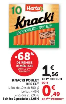 Super U Herta Knacki offre