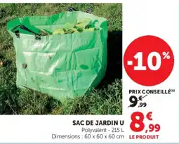 Super U SAC DE JARDIN U offre