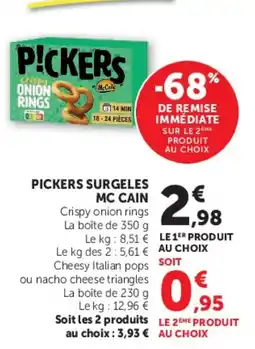 Super U McCain Pickers offre