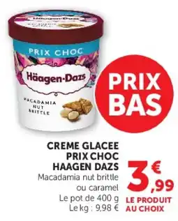 Super U Haagen Dazs Creme Glacee offre