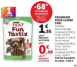 Super U FIDO Fun Tastix offre