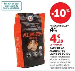 Super U U Allume-feux offre
