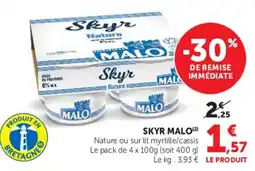 Hyper U SKYR MALO offre