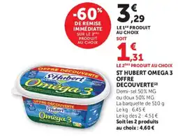 Hyper U St Hubert Oméga 3 offre