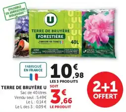 Super U U Terre de bruyère offre