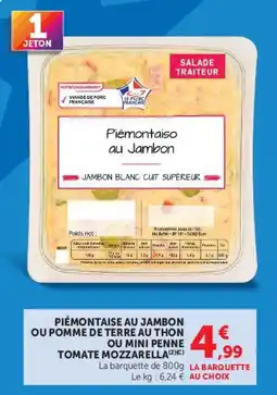 U Express Piémontaise au Jambon offre