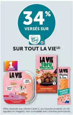 Hyper U La vie jambon fumé offre