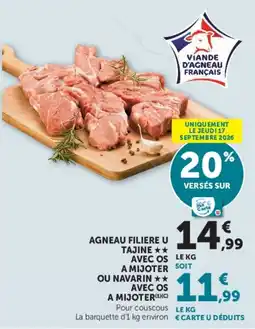 Super U AGNEAU FILIERE U offre