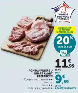 Super U AGNEAU FILIERE U offre