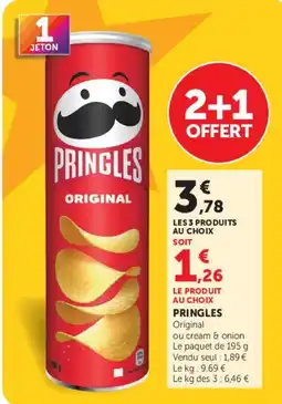 U Express PRINGLES Original offre