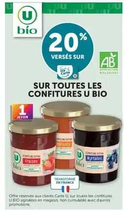 U Express U bio confitures offre