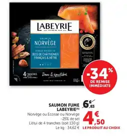 U Express LABEYRIE SAUMON offre