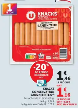 U Express KNACKS offre