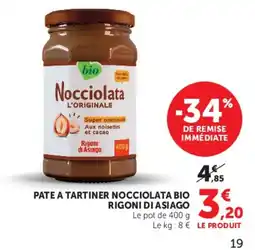 Hyper U Rigoni di Asiago Nocciolata offre