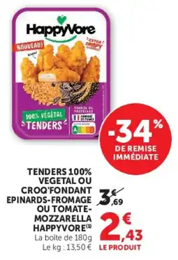 Hyper U Happyvore Tenders offre