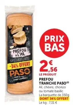 Hyper U PASO PREFOU offre