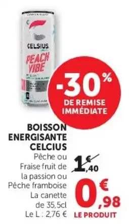 Hyper U Celsius Peach Vibe offre