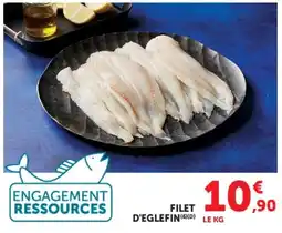 Hyper U FILET D'EGLEFIN offre