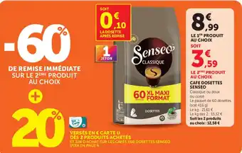Senseo cafe dosettes