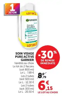 Hyper U GARNIER Solution Micellaire Salicylique offre