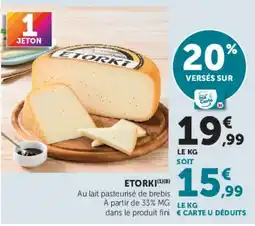 Hyper U ETORKI offre
