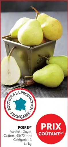 U Express POIRE offre