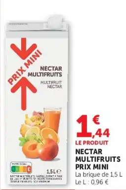 U Express NECTAR MULTIFRUITS offre