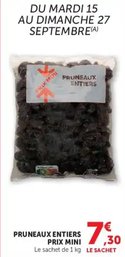 U Express Pruneaux Entiers offre