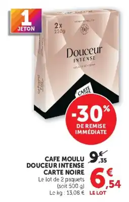 U Express Douceur Intense Cafe Moulu offre