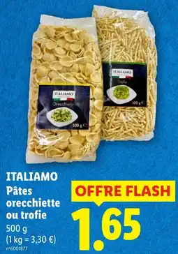 Lidl ITALIAMO Pâtes offre