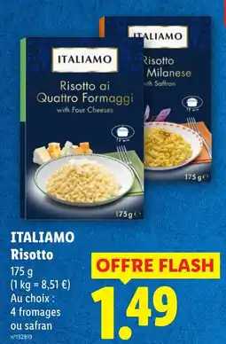 Lidl ITALIAMO Risotto offre