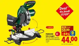 Lidl PARKSIDE Scie à onglet offre