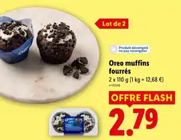 Lidl OREO muffins fourrés offre
