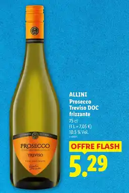 Lidl ALLINI Prosecco offre