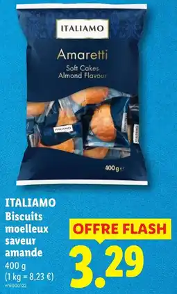 Lidl ITALIAMO Biscuits moelleux offre
