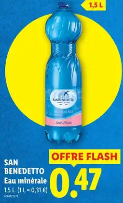 Lidl SAN BENEDETTO Eau minérale offre