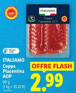 Lidl ITALIAMO Coppa Piacentina AOP offre