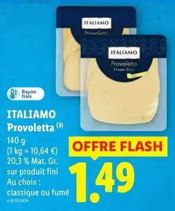 Lidl ITALIAMO Provoletta offre
