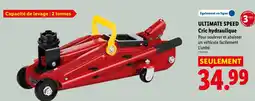 Lidl ULTIMATE SPEED Cric hydraulique offre