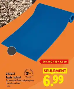 Lidl CRIVIT Tapis isolant offre