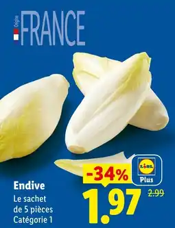 Lidl Endive offre