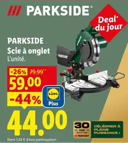 Lidl PARKSIDE Scie à onglet offre